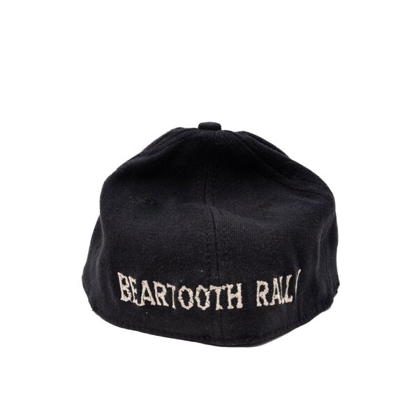 Beartooth Rally Black Adjustable Baseball Cap With Skull Logo - Picture 3 of 5